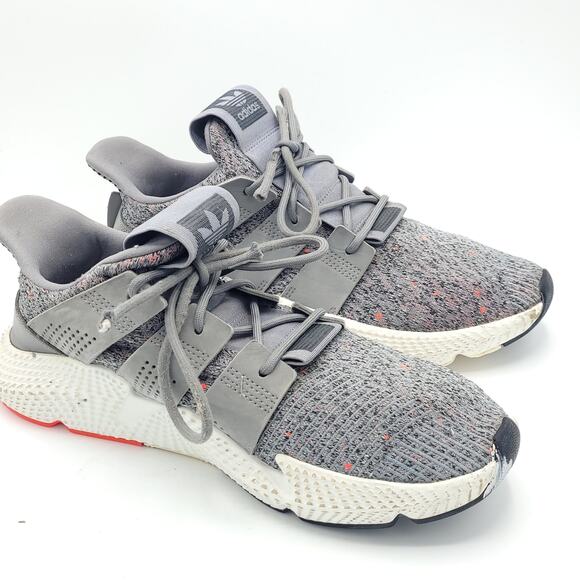 Adidas Prophere Men\'s CQ3023 Solar Red Gray White size 10 main image 7